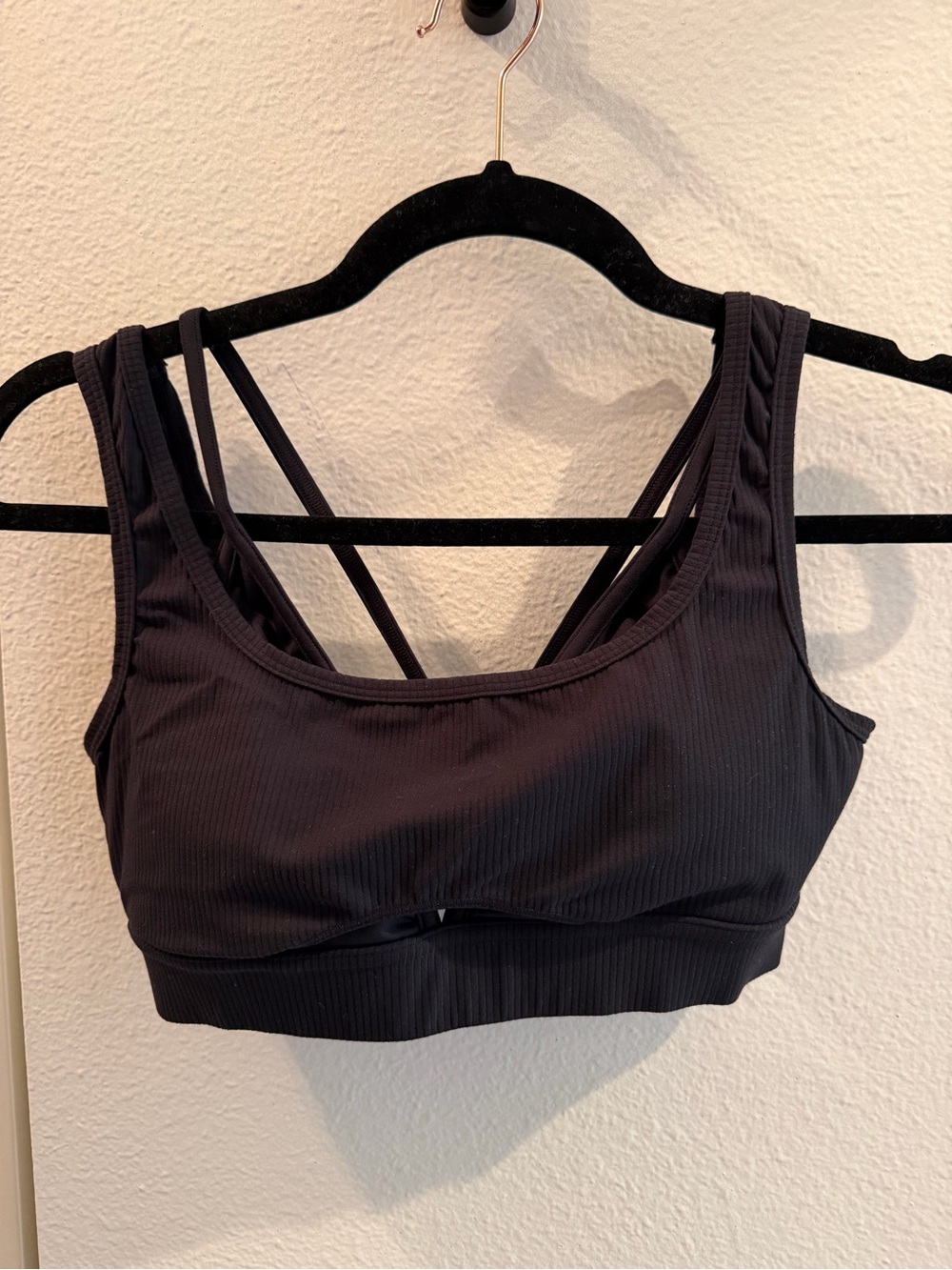Like New Black Stretch Your Story ButterEase Bra sz S